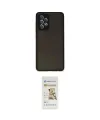 ieg™ Galaxy A32 Kılıf Ahenk Çizgi Serisi - Siyah Mat Seramik Nano Ekran Koruyucu