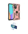 ieg™ Galaxy A32 Kılıf Ahenk Klasik Koleksiyonu - Siyah 3D Antistatik Cam Ekran Koruyucu