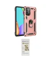 ieg™ Galaxy A32 Kılıf Ahenk Klasik Koleksiyonu - Siyah Mat Seramik Nano Ekran Koruyucu