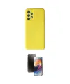 ieg™ Galaxy A32 Kılıf Ahenk Serisi - Siyah 3D Antistatik Mat Seramik Nano Ekran Koruyucu