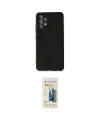 ieg™ Galaxy A32 Kılıf Ahenk Serisi - Siyah 6D Mat Seramik Hayalet Nano Ekran Koruyucu
