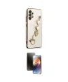 ieg™ Galaxy A32 Kılıf Nova Işık Prime - Siyah 3D Antistatik Mat Seramik Nano Ekran Koruyucu
