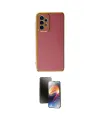ieg™ Galaxy A32 Kılıf Yankı Serisi - Siyah 3D Antistatik Mat Seramik Nano Ekran Koruyucu