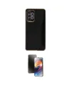 ieg™ Galaxy A32 Kılıf Yankı Serisi - Siyah 3D Antistatik Mat Seramik Nano Ekran Koruyucu