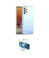 ieg™ Galaxy A32 Kılıf Zirve Doku - Siyah 3D Antistatik Cam Ekran Koruyucu