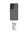 ieg™ Galaxy A33 5G Kılıf Ahenk Çizgi Serisi - Şeffaf Uv Polymer Nano Ekran Koruyucu