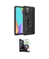 ieg™ Galaxy A33 5G Kılıf Ahenk Klasik Koleksiyonu - Şeffaf Temperli Cam Ekran Koruyucu