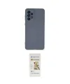ieg™ Galaxy A33 5G Kılıf Ahenk Serisi - Siyah Mat Seramik Nano Ekran Koruyucu