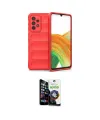 ieg™ Galaxy A33 5G Kılıf Atlas Koleksiyonu - Şeffaf Temperli Cam Ekran Koruyucu