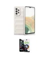 ieg™ Galaxy A33 5G Kılıf Atlas Koleksiyonu - Şeffaf Temperli Cam Ekran Koruyucu