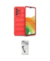 ieg™ Galaxy A33 5G Kılıf Atlas Koleksiyonu - Şeffaf Uv Polymer Nano Ekran Koruyucu