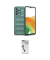 ieg™ Galaxy A33 5G Kılıf Atlas Koleksiyonu - Şeffaf Uv Polymer Nano Ekran Koruyucu