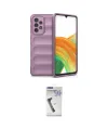 ieg™ Galaxy A33 5G Kılıf Atlas Koleksiyonu - Şeffaf Uv Polymer Nano Ekran Koruyucu