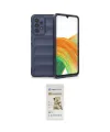 ieg™ Galaxy A33 5G Kılıf Atlas Koleksiyonu - Siyah Mat Seramik Nano Ekran Koruyucu