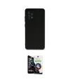 ieg™ Galaxy A33 5G Kılıf Kozmos Yansıma Özel Seri - Şeffaf Temperli Cam Ekran Koruyucu