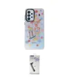 ieg™ Galaxy A33 5G Kılıf Siluet Çizgi Koleksiyonu - Şeffaf Uv Polymer Nano Ekran Koruyucu