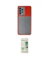 ieg™ Galaxy A33 5G Kılıf Vadi Çizgi - Siyah 20D Premium Cam Ekran Koruyucu