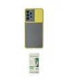 ieg™ Galaxy A33 5G Kılıf Vadi Çizgi - Siyah 20D Premium Cam Ekran Koruyucu