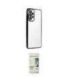 ieg™ Galaxy A33 5G Kılıf Vadi Minimal - Siyah 20D Premium Cam Ekran Koruyucu