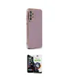 ieg™ Galaxy A33 5G Kılıf Yankı Serisi - Şeffaf Temperli Cam Ekran Koruyucu