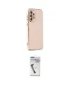 ieg™ Galaxy A33 5G Kılıf Yankı Serisi - Şeffaf Uv Polymer Nano Ekran Koruyucu