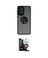 ieg™ Galaxy A33 5G Kılıf Yörünge Çizgi - Şeffaf Temperli Cam Ekran Koruyucu