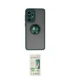 ieg™ Galaxy A33 5G Kılıf Yörünge Çizgi - Siyah 20D Premium Cam Ekran Koruyucu