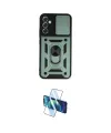 ieg™ Galaxy A34 5G Kılıf Ahenk Klasik - Siyah 3D Antistatik Seramik Nano Ekran Koruyucu