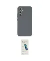 ieg™ Galaxy A34 5G Kılıf Ahenk Serisi - Şeffaf Pasifik Cam Ekran Koruyucu