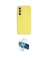 ieg™ Galaxy A34 5G Kılıf Ahenk Serisi - Siyah 3D Antistatik Cam Ekran Koruyucu