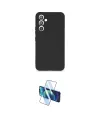 ieg™ Galaxy A34 5G Kılıf Ahenk Serisi - Siyah 3D Antistatik Cam Ekran Koruyucu