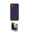 ieg™ Galaxy A34 5G Kılıf Ahenk Serisi - Siyah 3D Antistatik Mat Seramik Nano Ekran Koruyucu