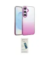 ieg™ Galaxy A34 5G Kılıf Kıvılcım Minimal Özel Seri - Şeffaf Pasifik Cam Ekran Koruyucu