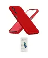 ieg™ Galaxy A34 5G Kılıf Kozmos Yansıma Özel Seri - Şeffaf Pasifik Cam Ekran Koruyucu