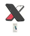 ieg™ Galaxy A34 5G Kılıf Kozmos Yansıma Özel Seri - Şeffaf Pasifik Cam Ekran Koruyucu
