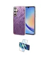 ieg™ Galaxy A34 5G Kılıf Zirve Modern Prime - Siyah 3D Antistatik Cam Ekran Koruyucu