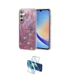 ieg™ Galaxy A34 5G Kılıf Zirve Modern Prime - Siyah 3D Antistatik Cam Ekran Koruyucu