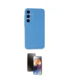 ieg™ Galaxy A35 5G Kılıf Ahenk Serisi - Siyah 3D Antistatik Mat Seramik Nano Ekran Koruyucu