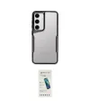 ieg™ Galaxy A35 5G Kılıf Akış Çizgi Koleksiyonu - Şeffaf Pasifik Cam Ekran Koruyucu