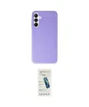 ieg™ Galaxy A35 5G Kılıf Doruk Klasik Özel Seri - Şeffaf Pasifik Cam Ekran Koruyucu