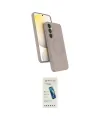 ieg™ Galaxy A35 5G Kılıf İz Işık Koleksiyonu - Şeffaf Pasifik Cam Ekran Koruyucu