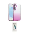 ieg™ Galaxy A35 5G Kılıf Kıvılcım Minimal Özel Seri - Şeffaf Pasifik Cam Ekran Koruyucu