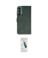 ieg™ Galaxy A35 5G Kılıf Siluet Işık Serisi - Şeffaf Pasifik Cam Ekran Koruyucu