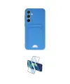 ieg™ Galaxy A35 5G Kılıf Vadi Çizgi Prime - Siyah 3D Antistatik Cam Ekran Koruyucu