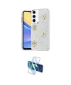 ieg™ Galaxy A35 5G Kılıf Yörünge Form - Siyah 3D Antistatik Cam Ekran Koruyucu