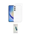 ieg™ Galaxy A35 5G Kılıf Zirve Doku - Şeffaf Pasifik Cam Ekran Koruyucu