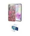 ieg™ Galaxy A35 5G Kılıf Zirve Modern Prime - Siyah 3D Antistatik Cam Ekran Koruyucu
