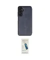ieg™ Galaxy A35 5G Kılıf Zirve Yansıma Serisi - Şeffaf Pasifik Cam Ekran Koruyucu