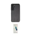 ieg™ Galaxy A35 5G Kılıf Zirve Yansıma Serisi - Şeffaf Pasifik Cam Ekran Koruyucu