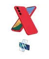 ieg™ Galaxy A36 Kılıf Ahenk Serisi - Siyah 3D Antistatik Cam Ekran Koruyucu